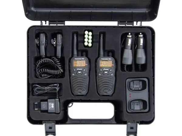 Stabo freecomm 700, 8 kanaler, 10000 m, Voksen, Unisex, LCD, Nikkel-Metalhydrid (NiMH)