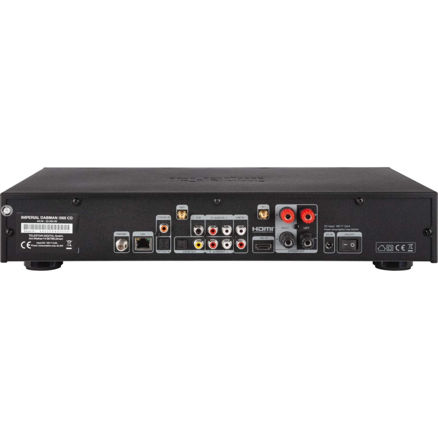 IMPERIAL DABMAN i560 Hifi systeem met CD-speler