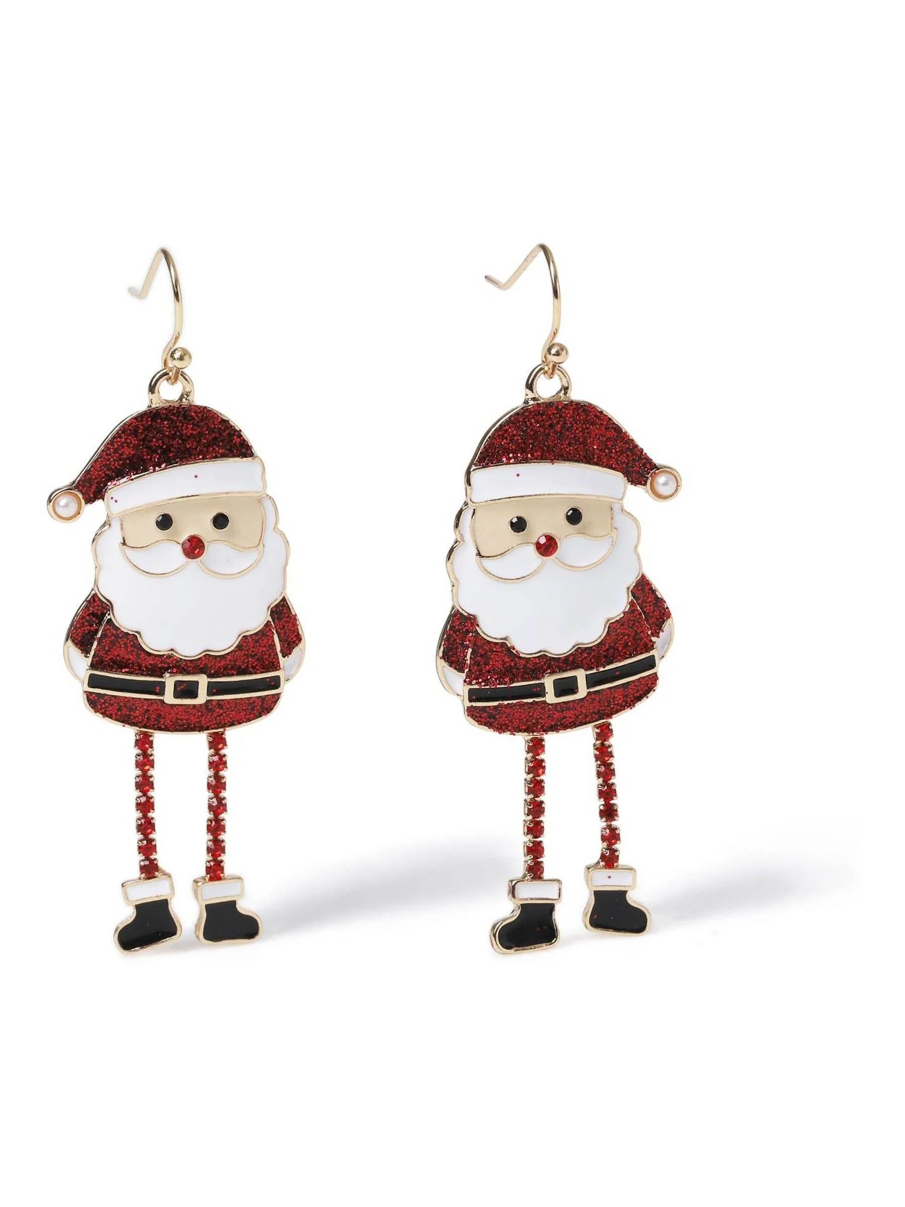 Aela Rode Kerstmis Santa Oorbellen