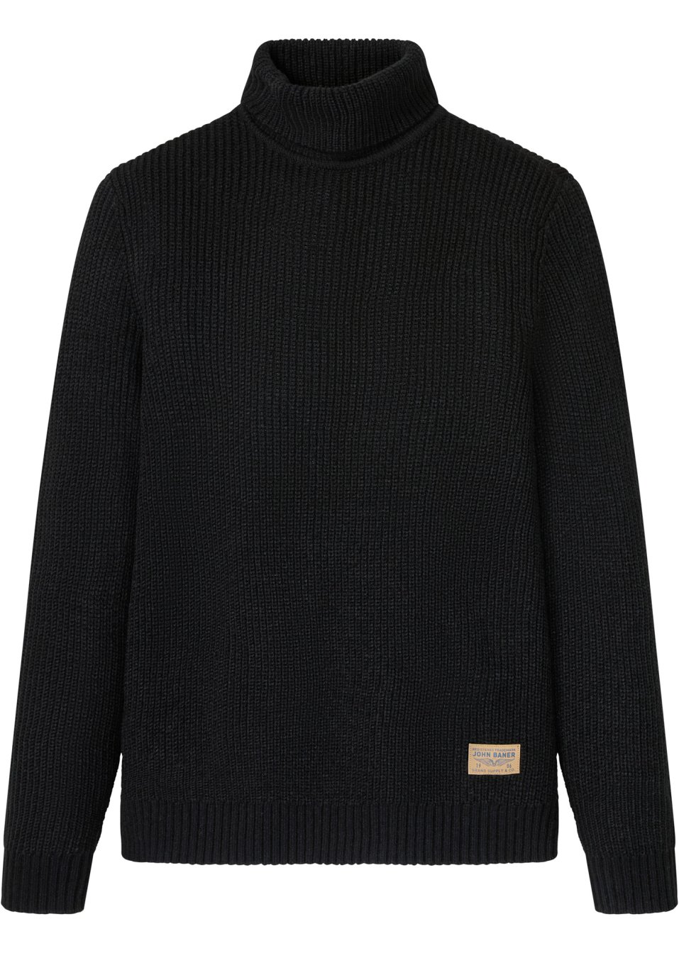 Pull col roulé