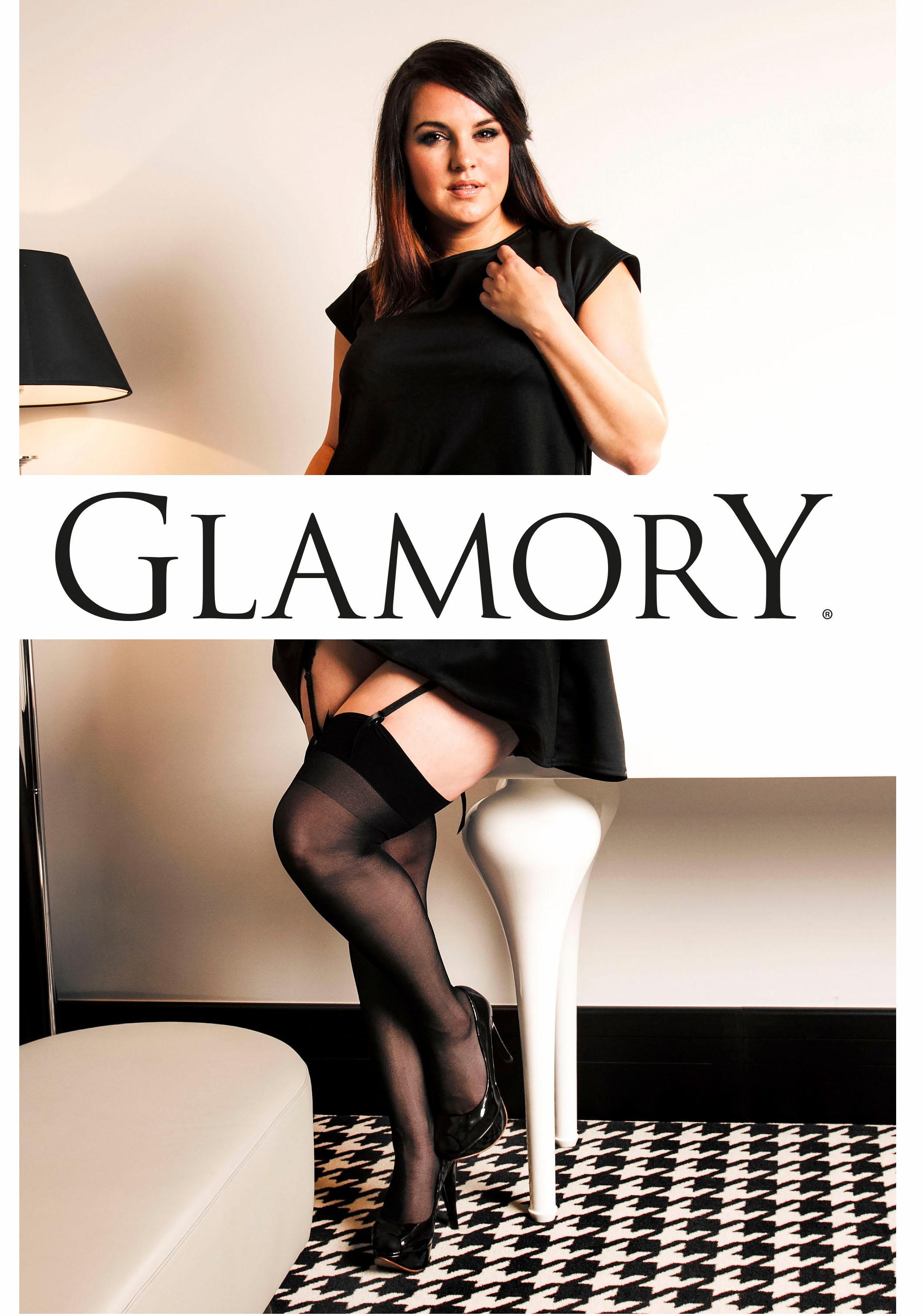 GLAMORY Strapsstrümpfe »Perfect« 20 Breiter Abschluss, softes Tragegefühl, bis Gr. 62