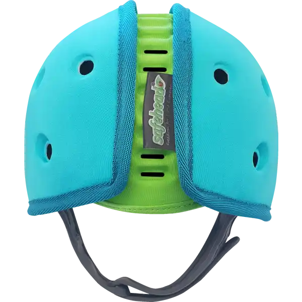SafeheadBABY Babyhelm Eule, blau-grün