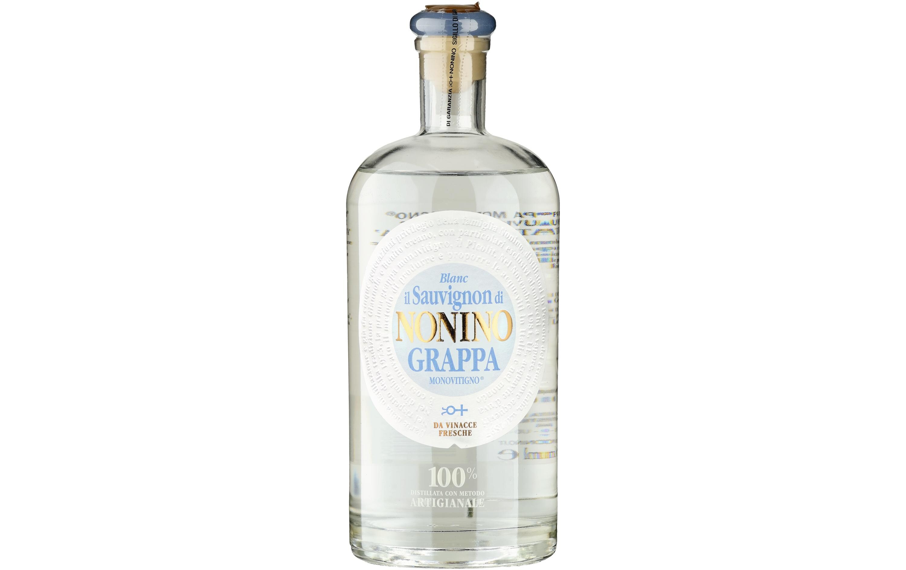 Grappa Il Sauvignon blanc Monovitigno 0.7 lAromatischer Weinbrand aus Italien