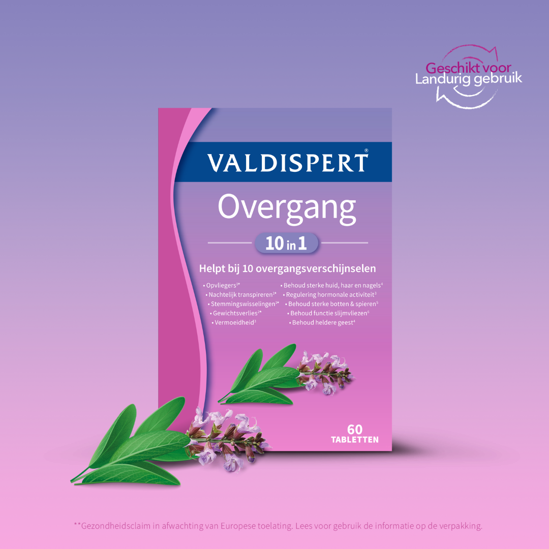 Valdispert Overgang 10 in 1 (60 capsules)