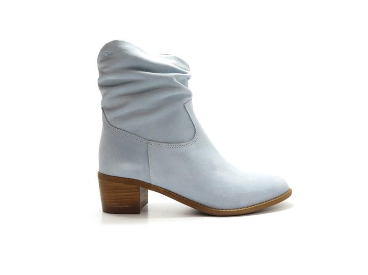 AQA Shoes A8352 velour tequila