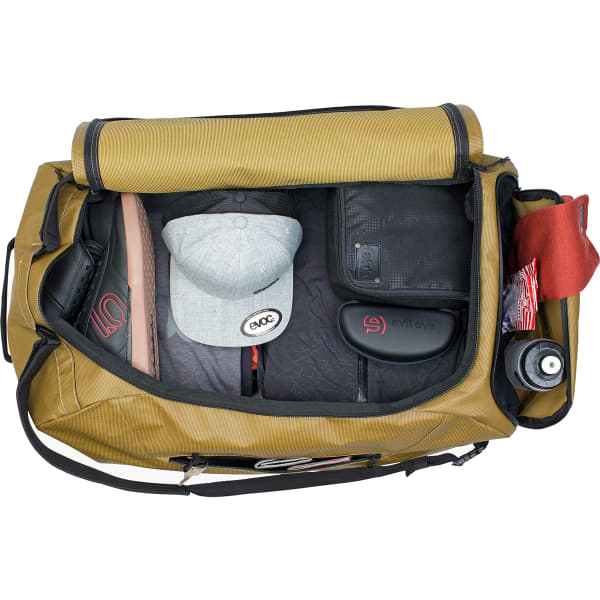 Duffel EVOC DUFFLE BAG 100 CURRY BLACK