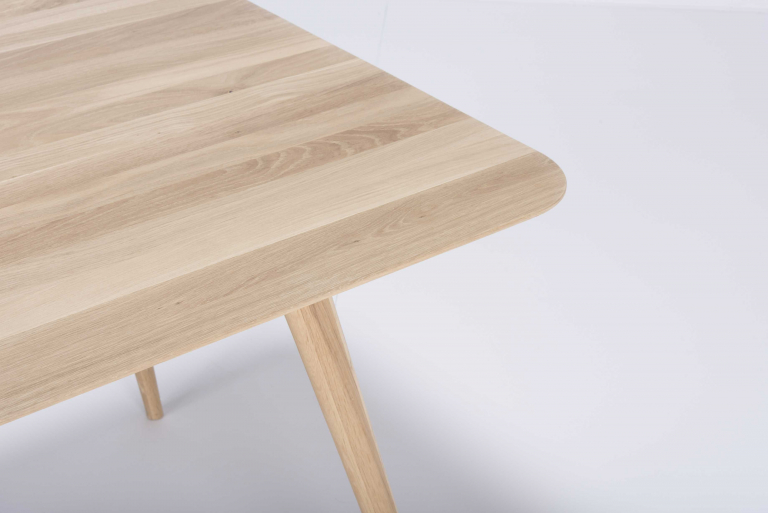 Gazzda Stafa Tafel hout 160x90 whitewash