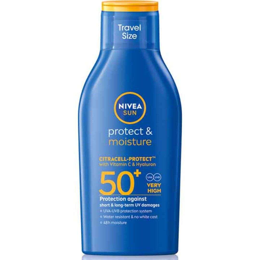 NIVEA  Nive Sun - Loção Protect & Moisture FP50+ - 100ml