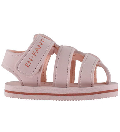 En Fant Sandalen - Klettband - Brüniert Lilac