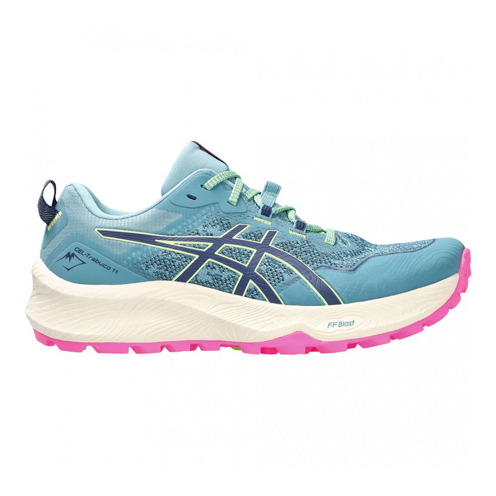 Asics GEL-TRABUCO 11 - Chaussures trail Femme gris blue/deep ocean