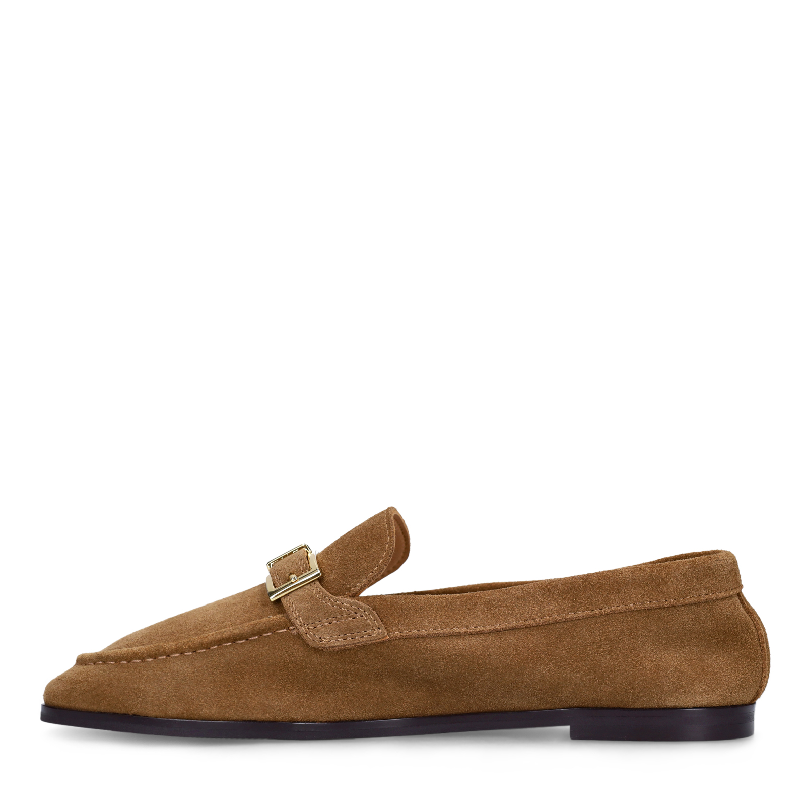 Cognac suède loafers