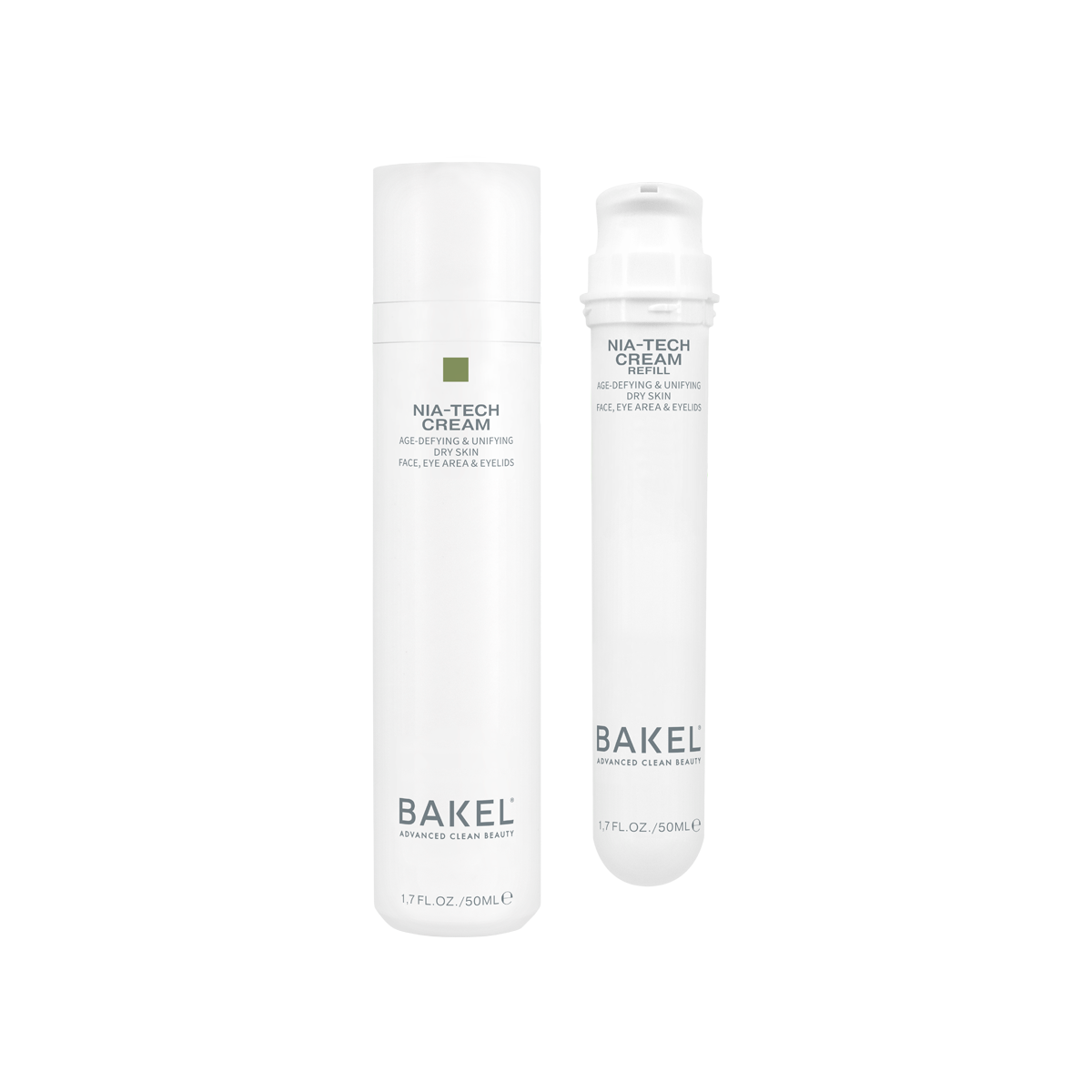 Nia-Tech Cream Dry Skin Case & Refill 50ml