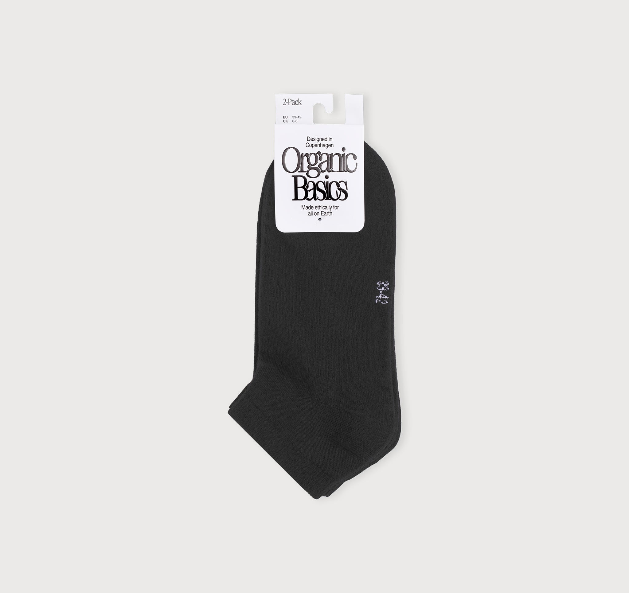 COTTON<br>Core No Show Socks 2-pack