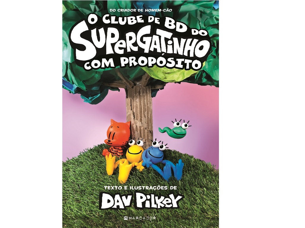 LIVRO COM PROPÓSITO - O CLUBE DE BD DO SUPERGATINHO 3 DE DAV PILKEY