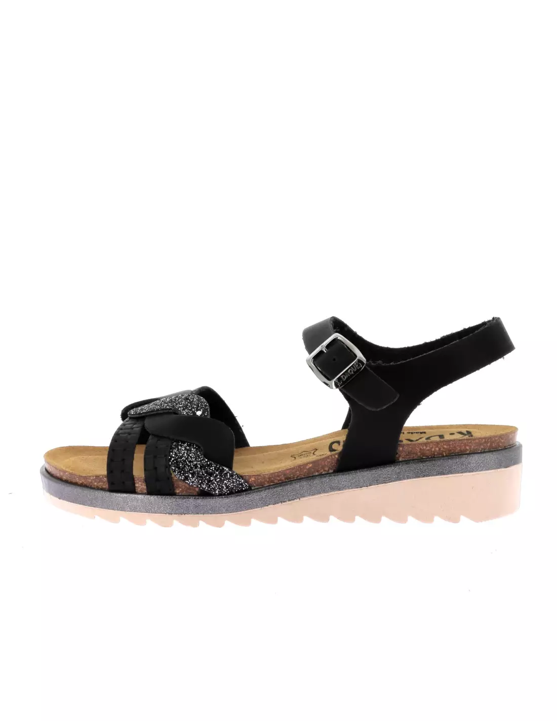 K DAQUES LALOU - Sandales & nu-pieds TRENZADONEGRO
