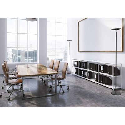 Unilux - Lampadaire Leddy - LED éclairage indirect - 180 cm - noir