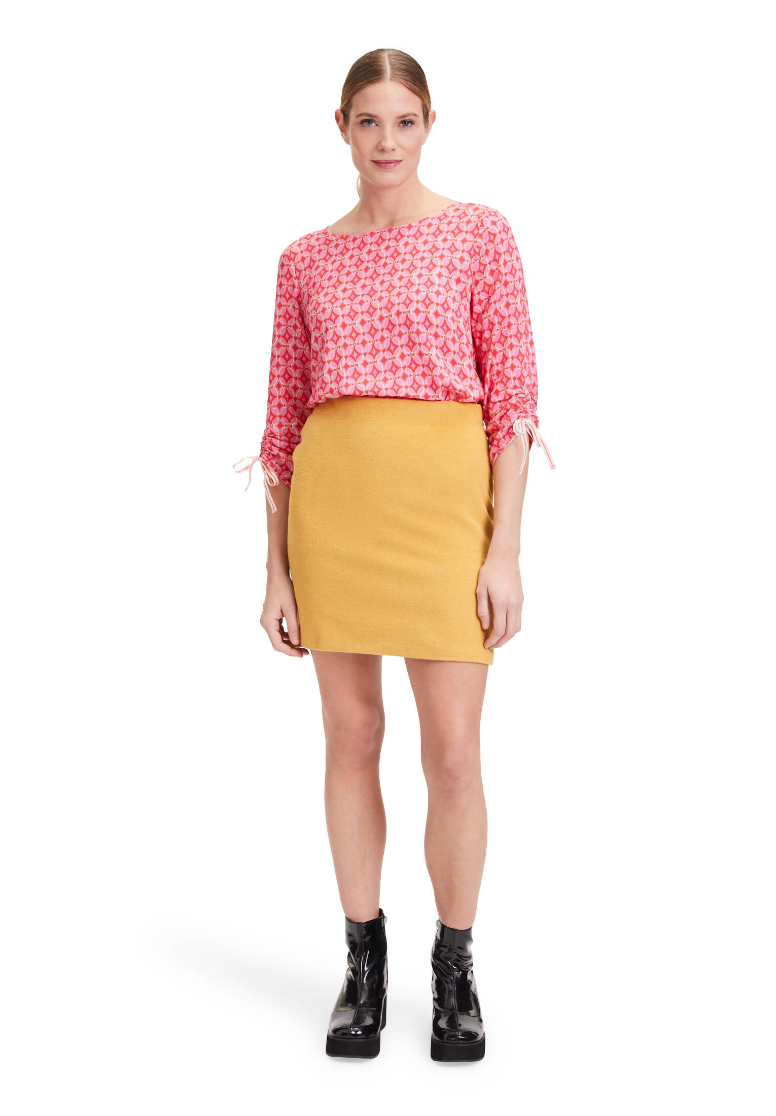 Cartoon| Damen Casual-Bluse mit Muster