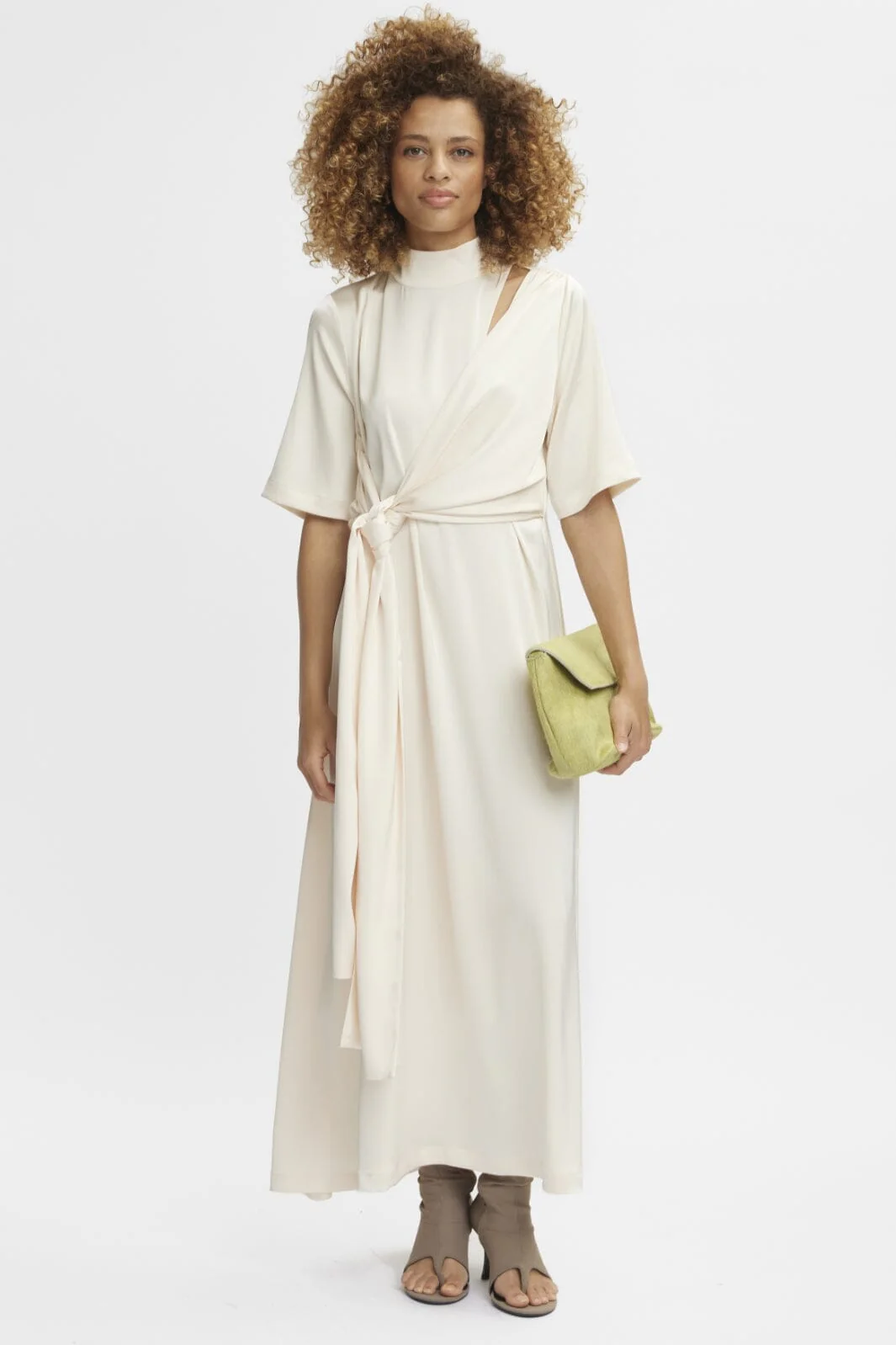 Gestuz HarperGZ knot long dress afterglow