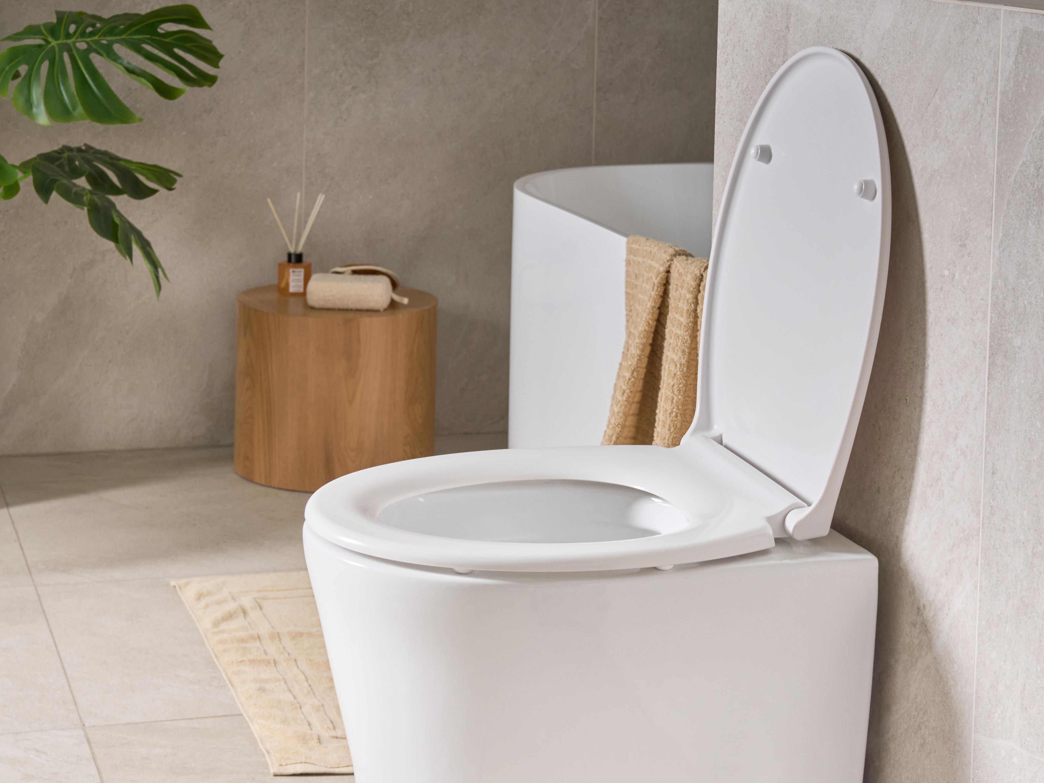 Toiletbril PAPURI soft-close Duroplast Wit