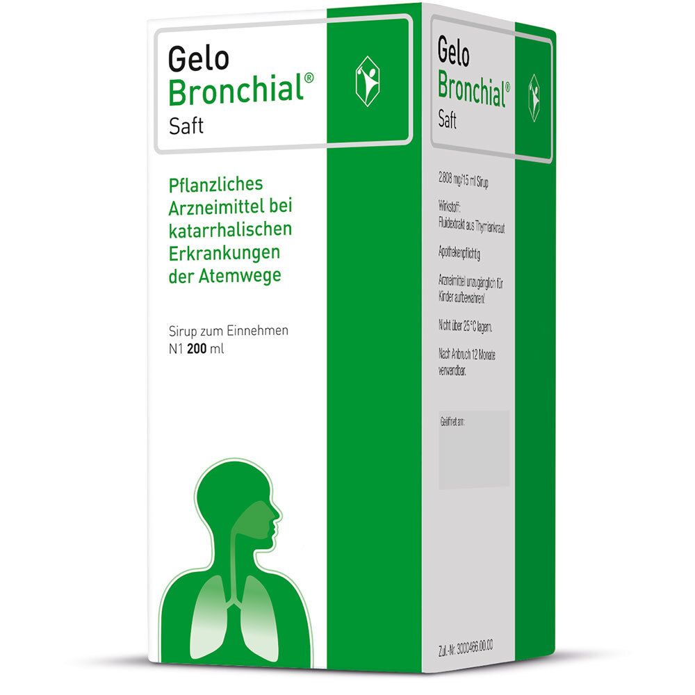 GeloBronchial pflanzlicher Hustensaft
