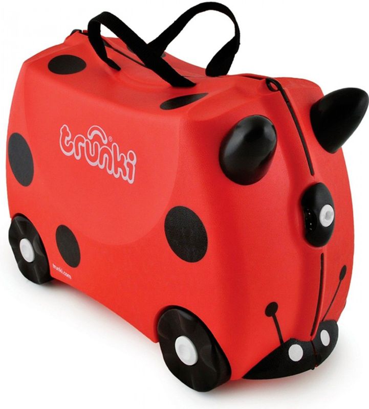 Trunki Ride-On Handbagage koffer 46 cm - Lieverheersbeestje Harley