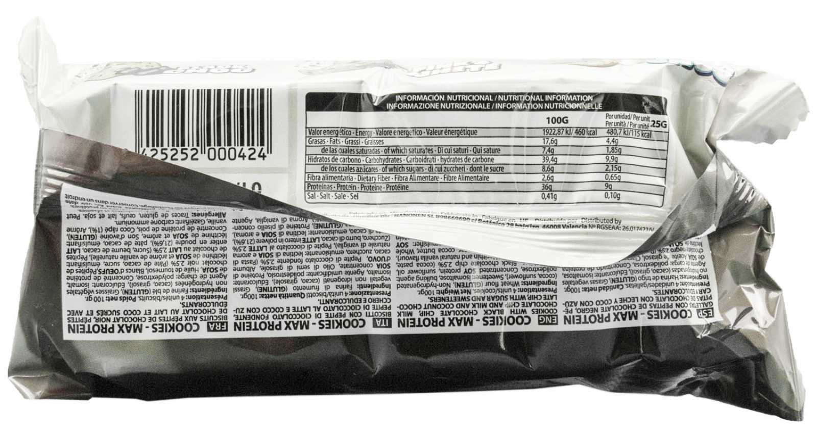 Max Protein Max Cookies 4 Cookies 100 g