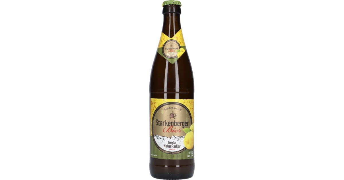 Starkenberger Bier Tiroler Naturradler 0,5 Liter (Mehrweg)