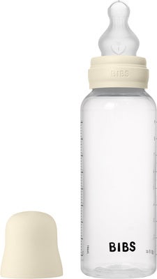 BIBS Grow and Flow Tåteflaske Sett Silicone 150/270 ml, Ivory