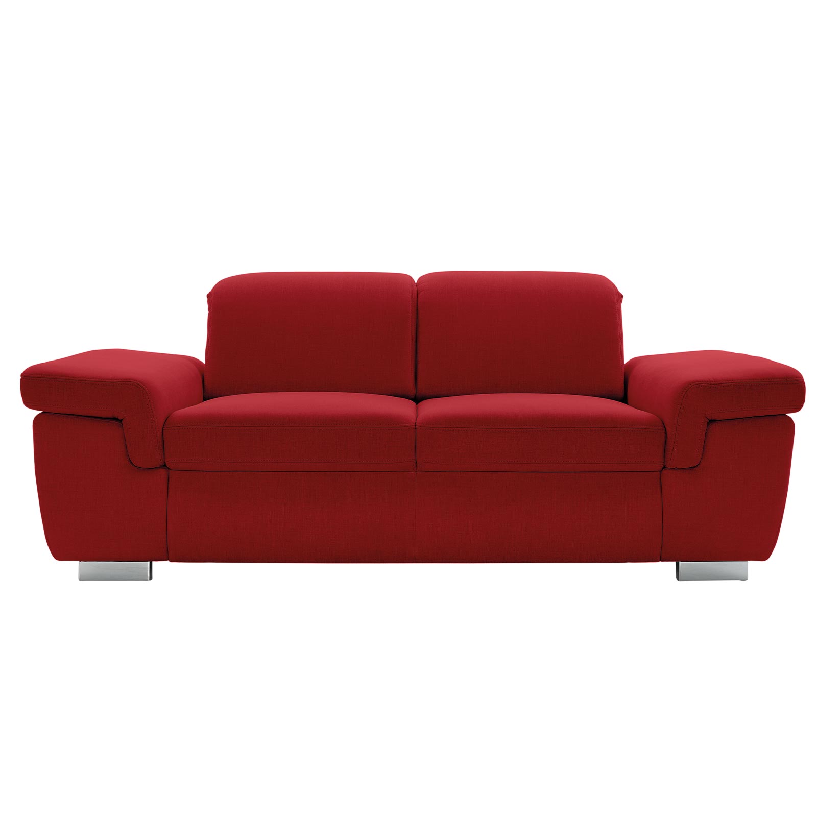 polsterpower 2,5-Sitzer Boxspringsofa - Miro bordeaux - Basismodell