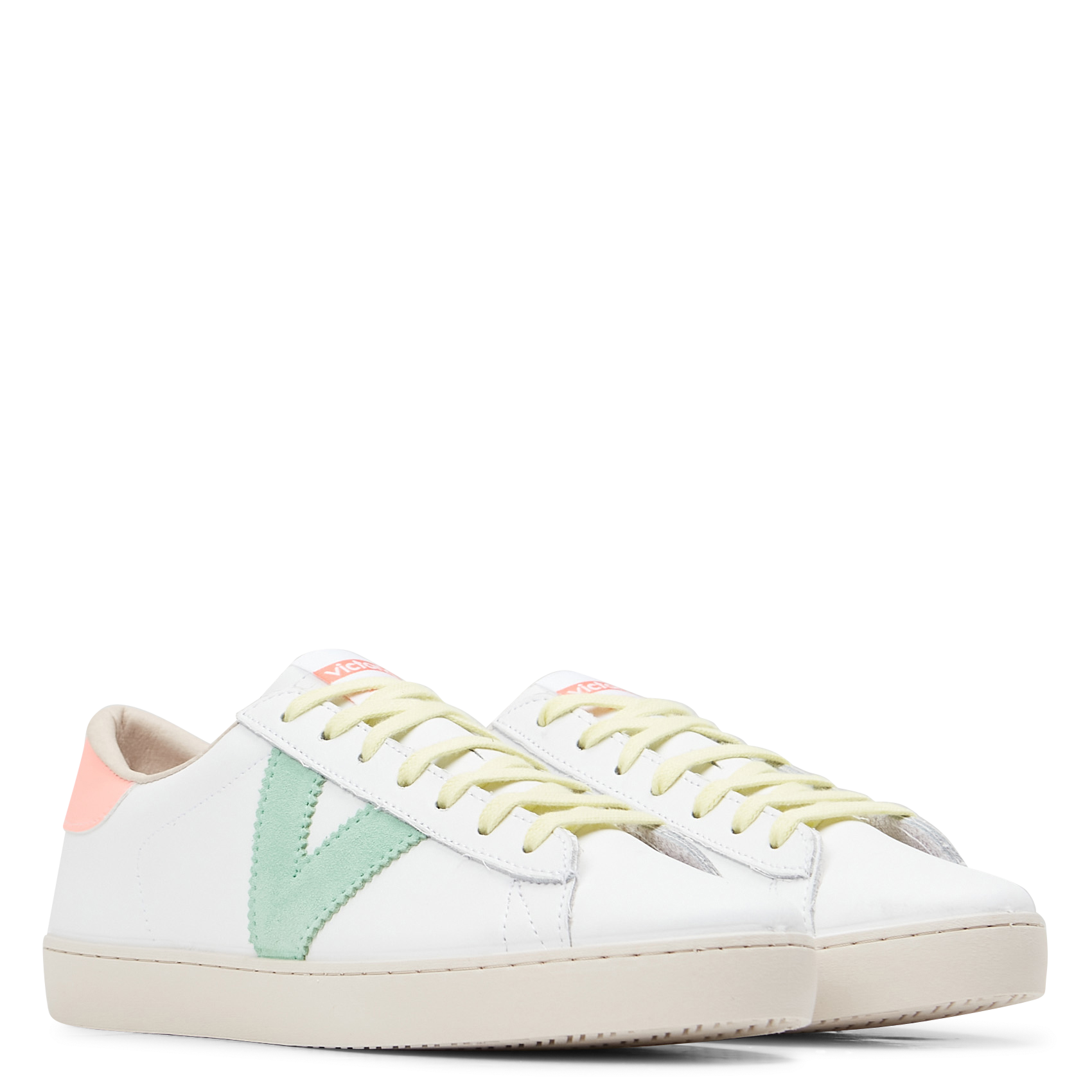 BERLIN - Baskets basses en cuir| Multicolore