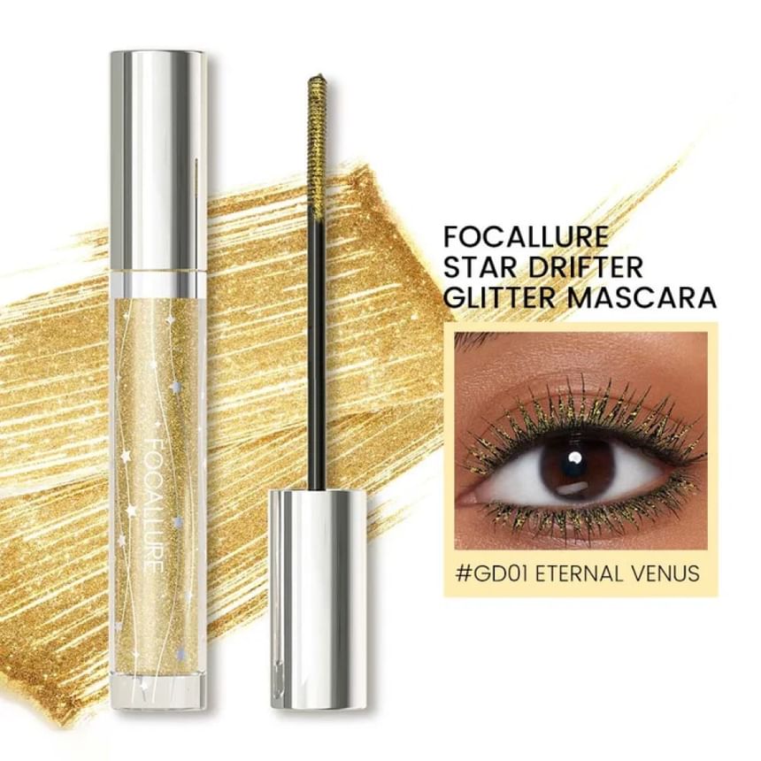 FOCALLURE - Glittermascara - 3 kleuren