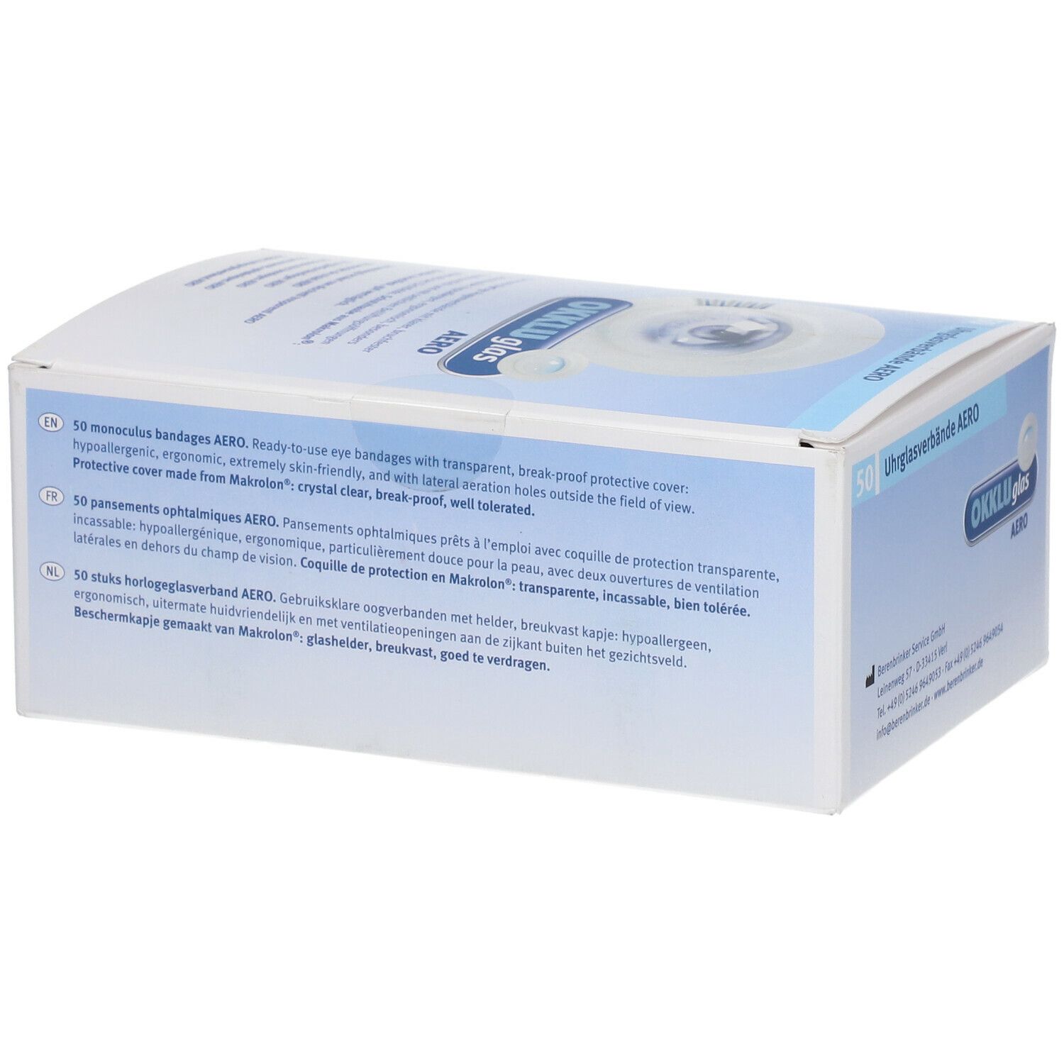 OKKLUglas AERO Uhrglasverband