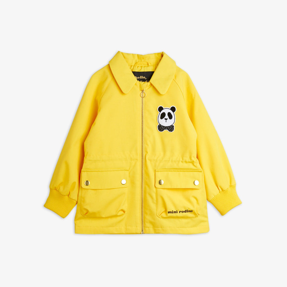 Køb Mini Rodini Yellow Panda Jakke