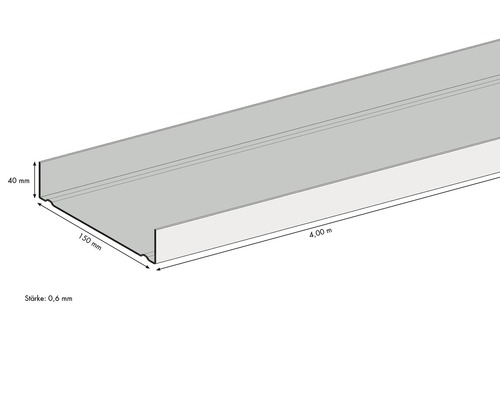 Knauf UW-kozijnprofiel 4000 x 150 x 40 mm