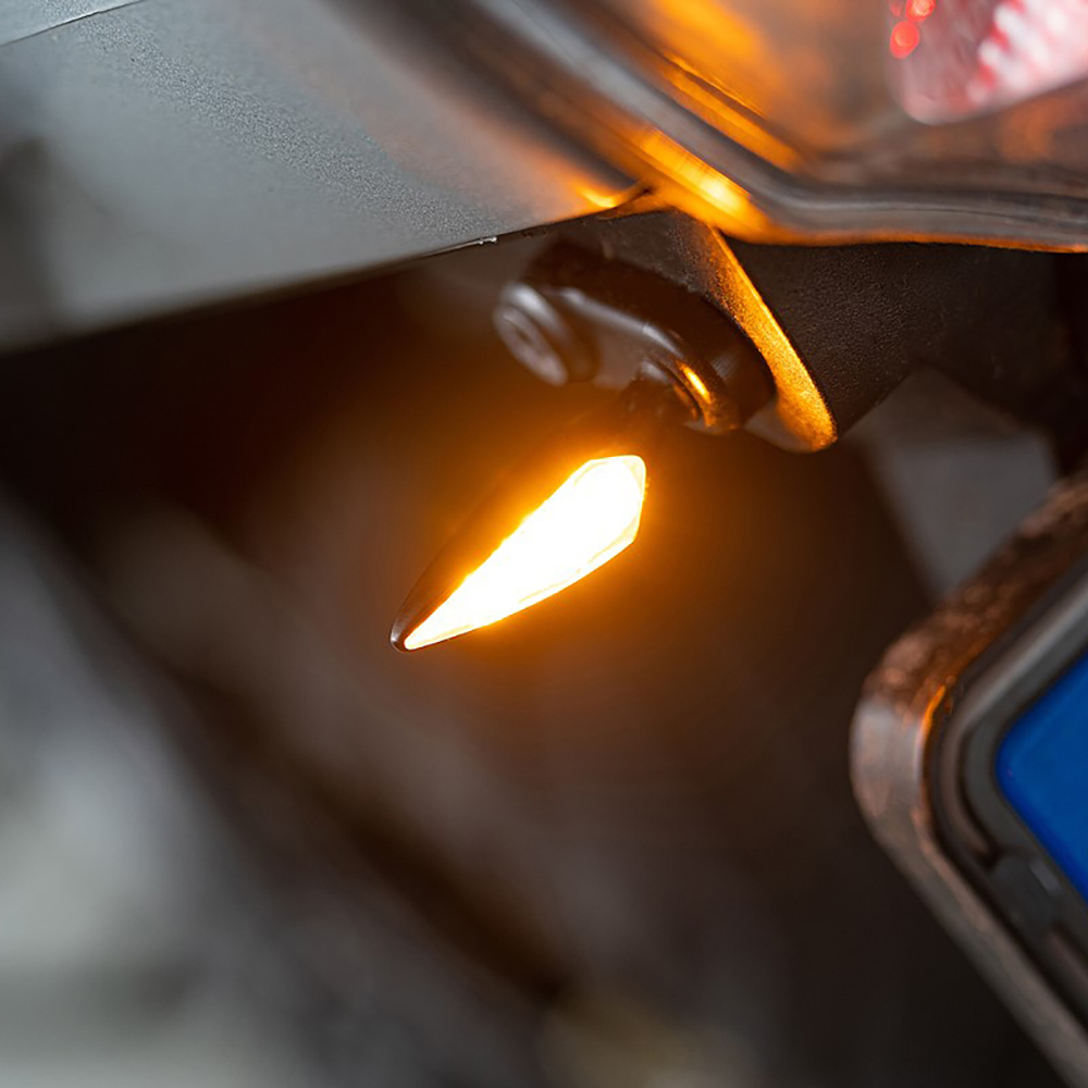 kellermann - Clignotant Rhombus S Noir / Fumé