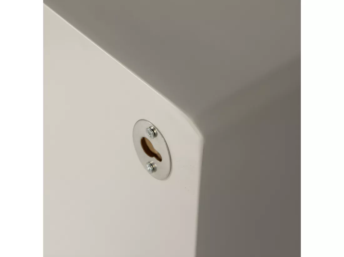 Noam - Étagère murale en bois L35xH24cm - Beige