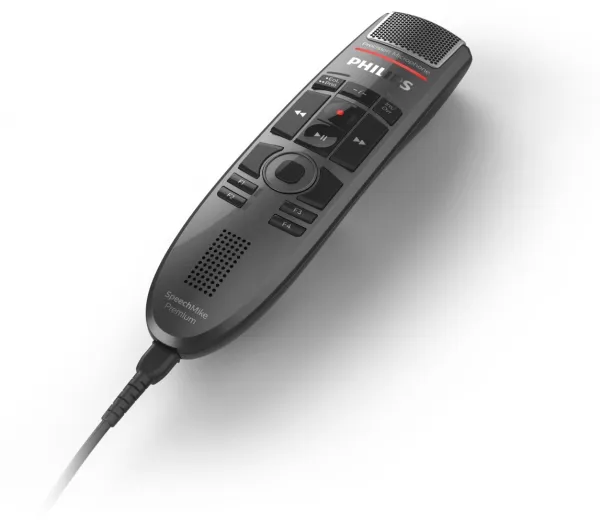 Philips SpeechMike Premium Touch SMP3700 - Højttalermikrofon - USB - mørkegrå perlemetallisk