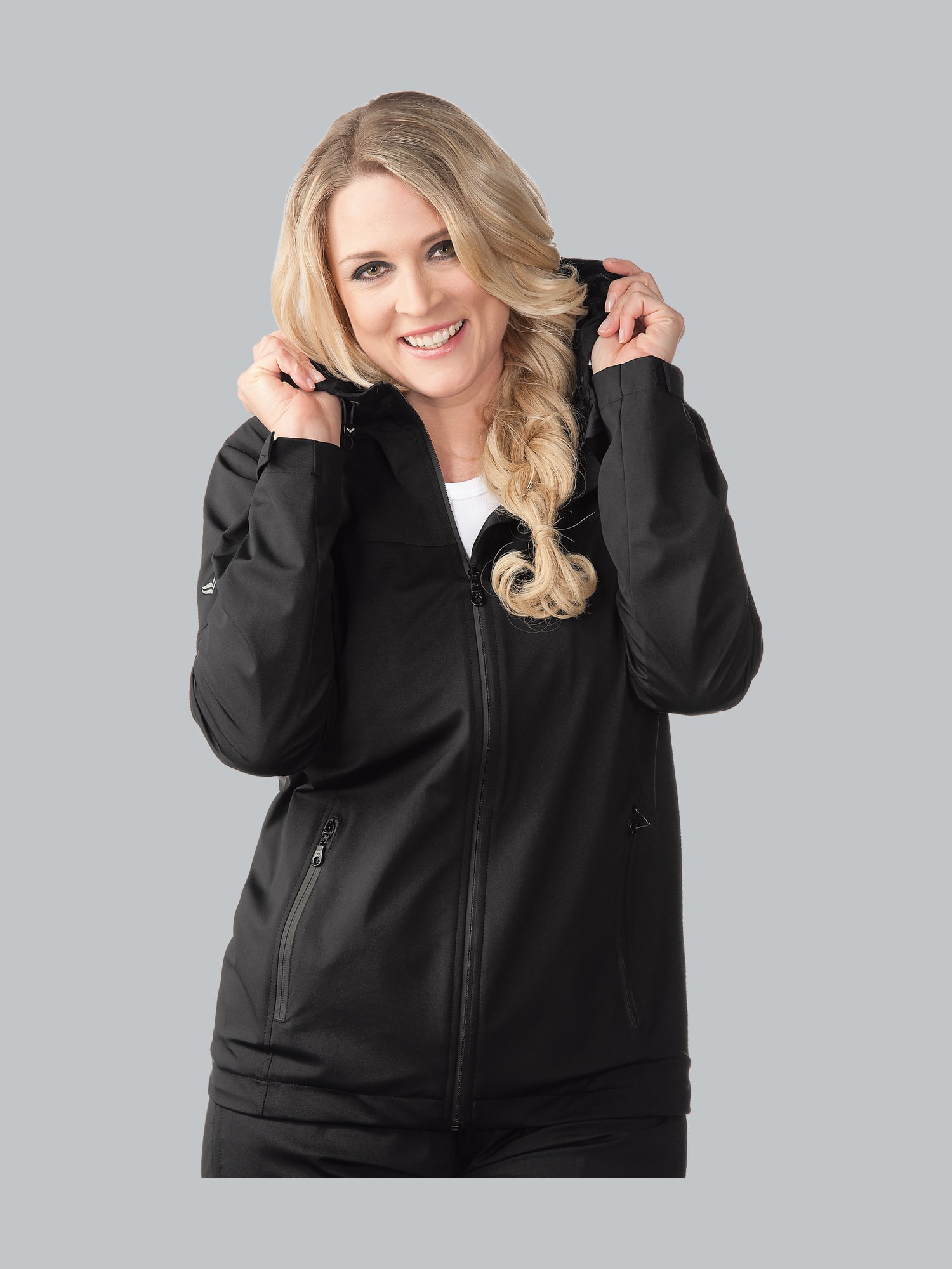 Leichte Regenjacke Schwarz
