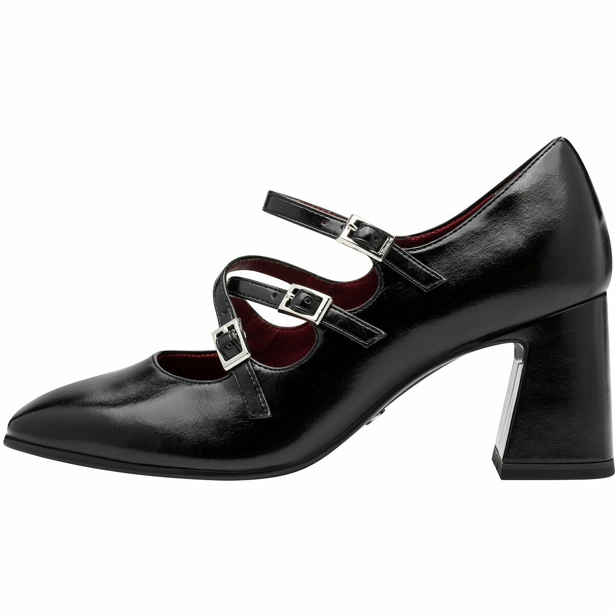 TAMARIS<br>Sapatos com tira dupla e salto