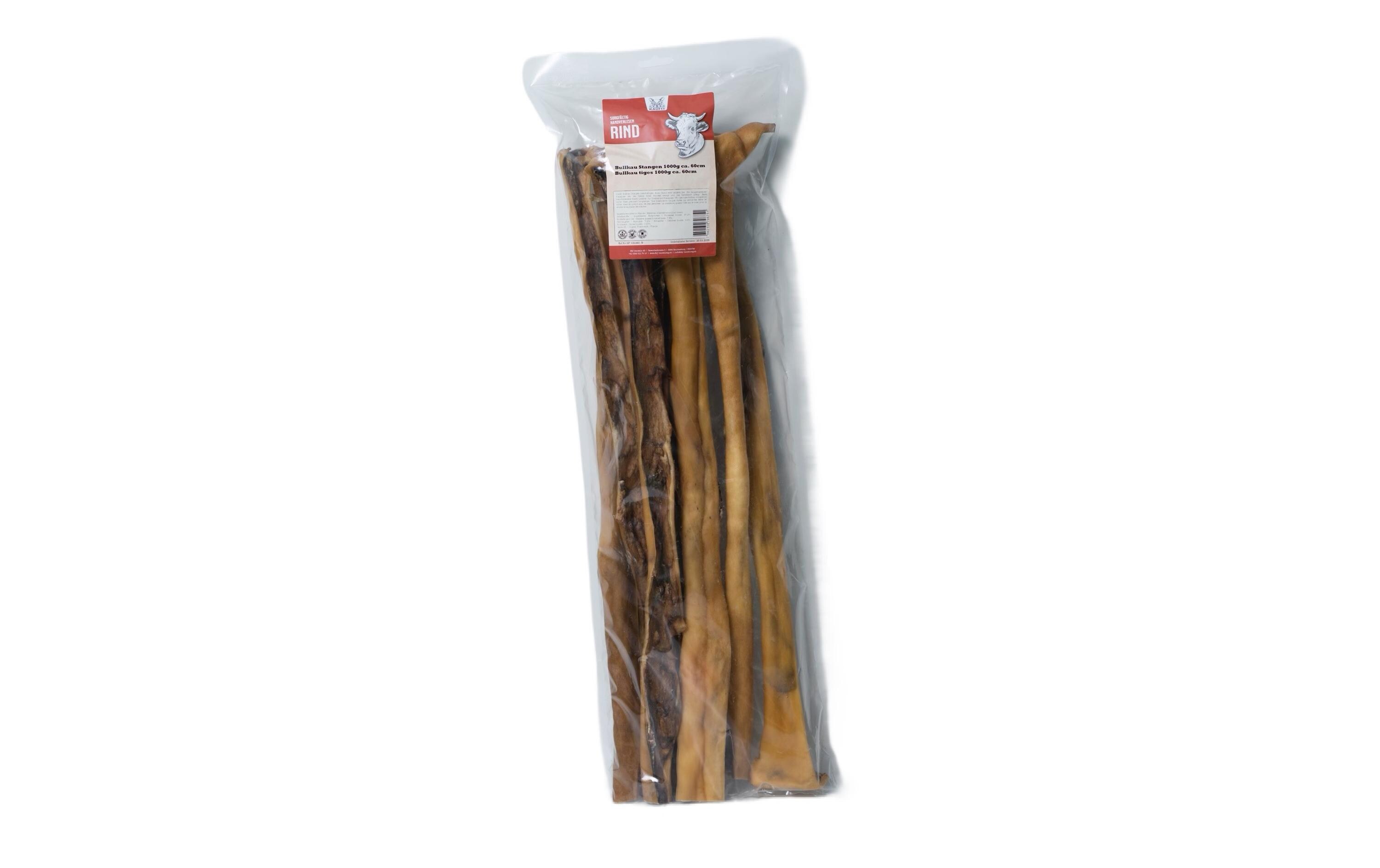 Bullkau Stangen, 1000 gKausnack