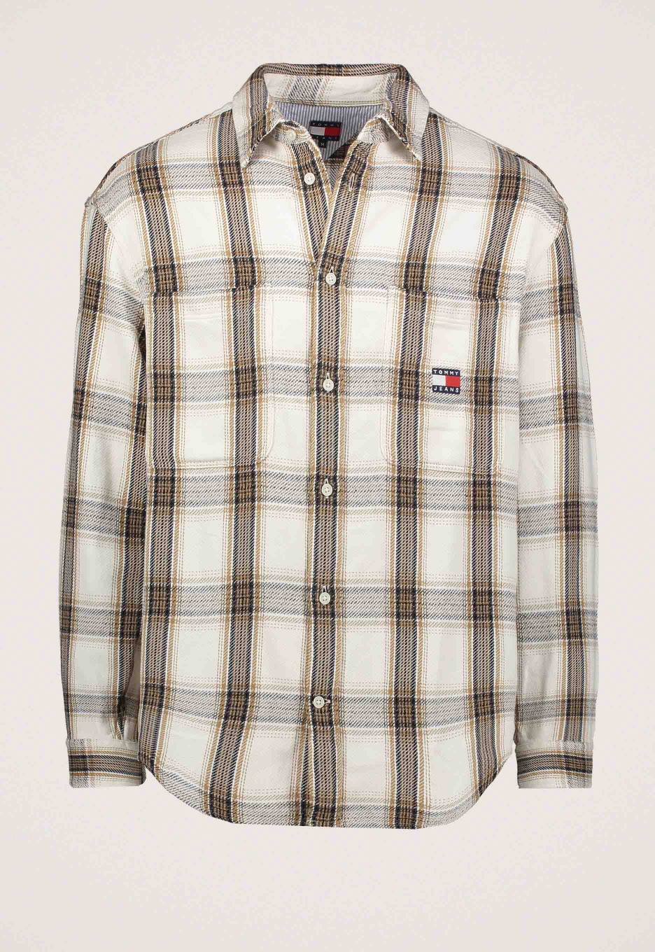 Tommy Jeans Relaxed Check Brushed Overshirt