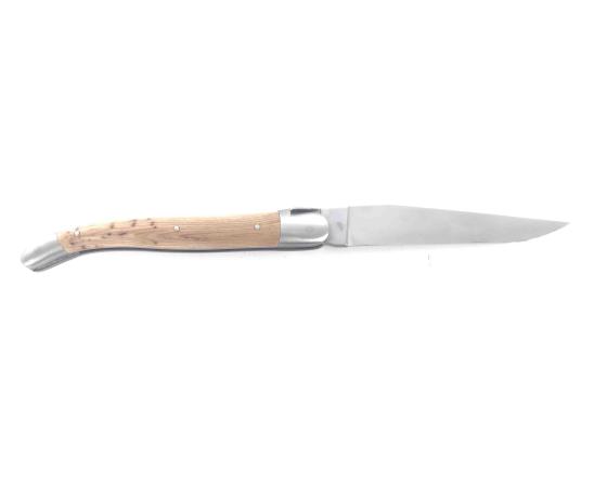 Laguiole Tradition 12 cm - 2 mitres - Genévrier Couteau de Poche Forge de Laguiole