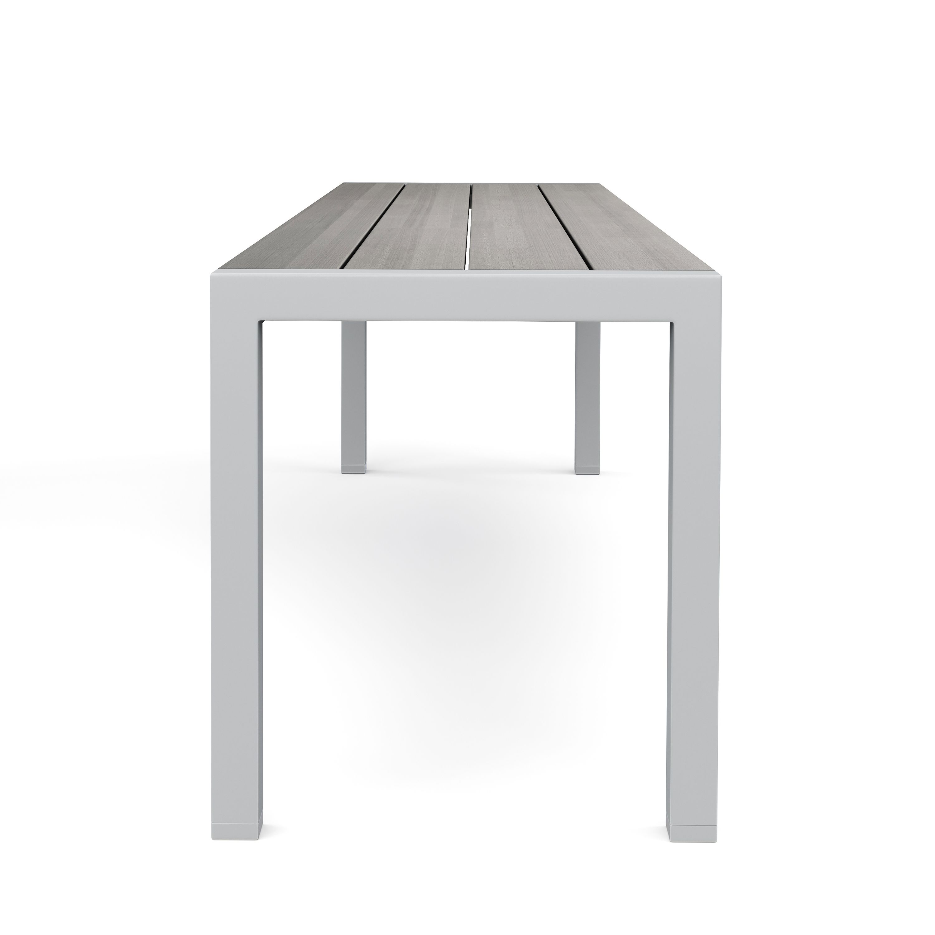 Gartenbank ZILO 165 cm grau