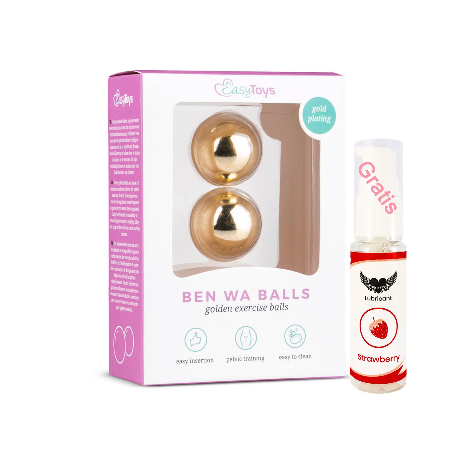 Easytoys - Liebeskugeln 128g aus Metall