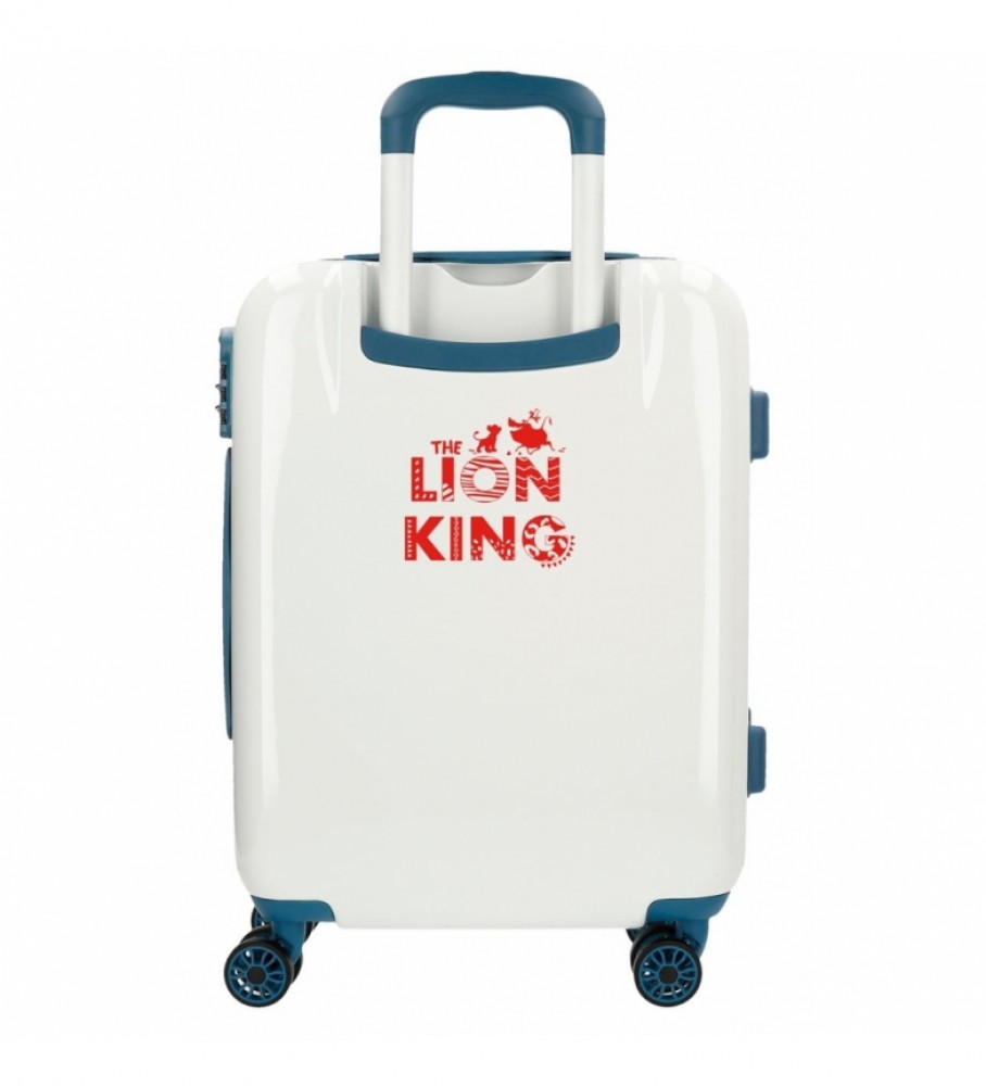 Mala de cabine rígida Joumma Bags Lion King azul - 34x55x20cm -