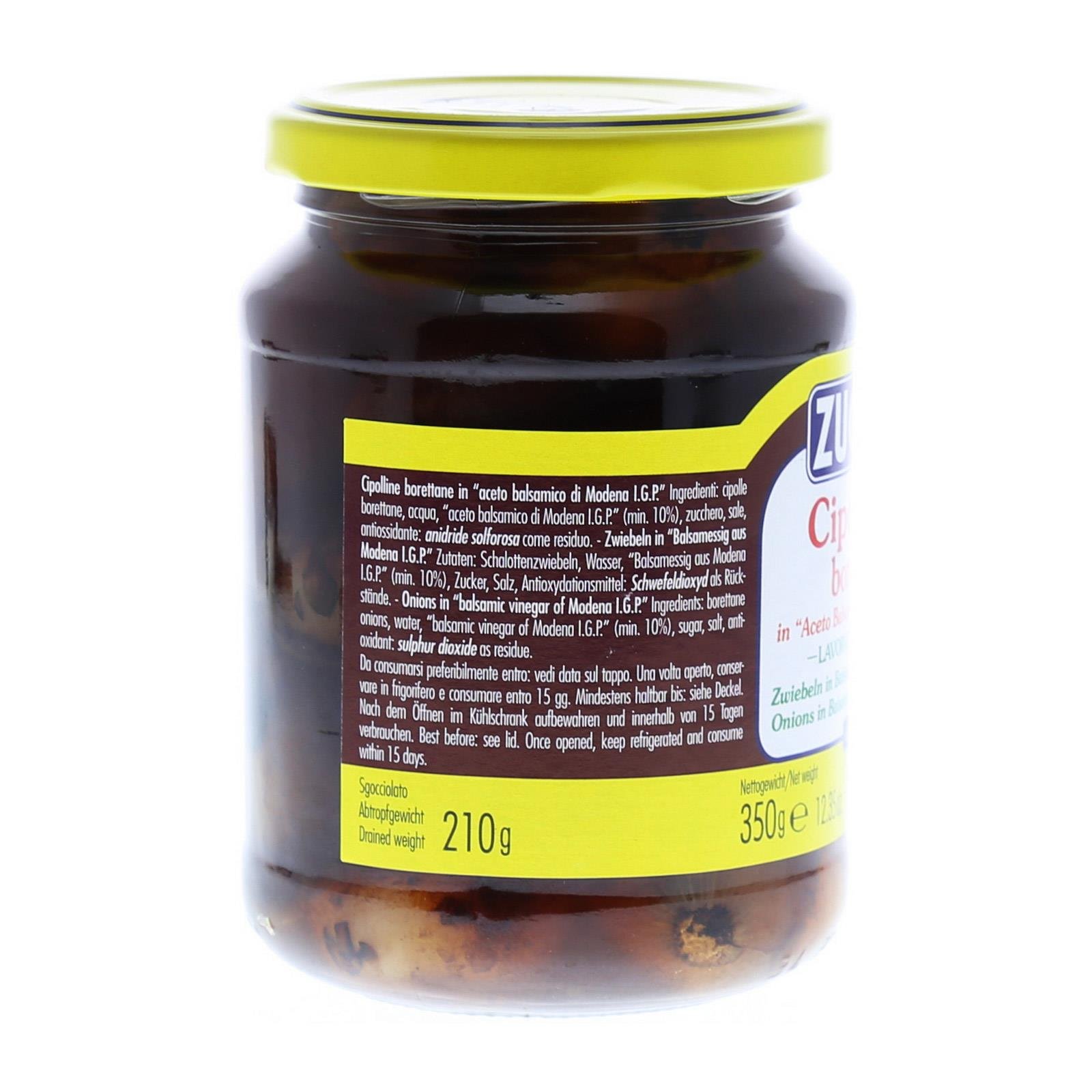 Zuccato Zwiebeln in Balsamicoessig