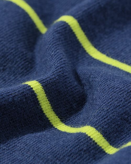 3 boxers enfant coton stretch bleu