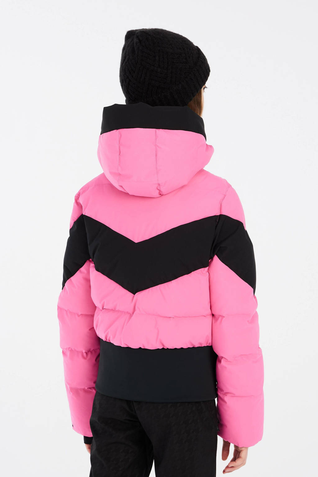 Protest ski-jack Milou fuchsia/zwart