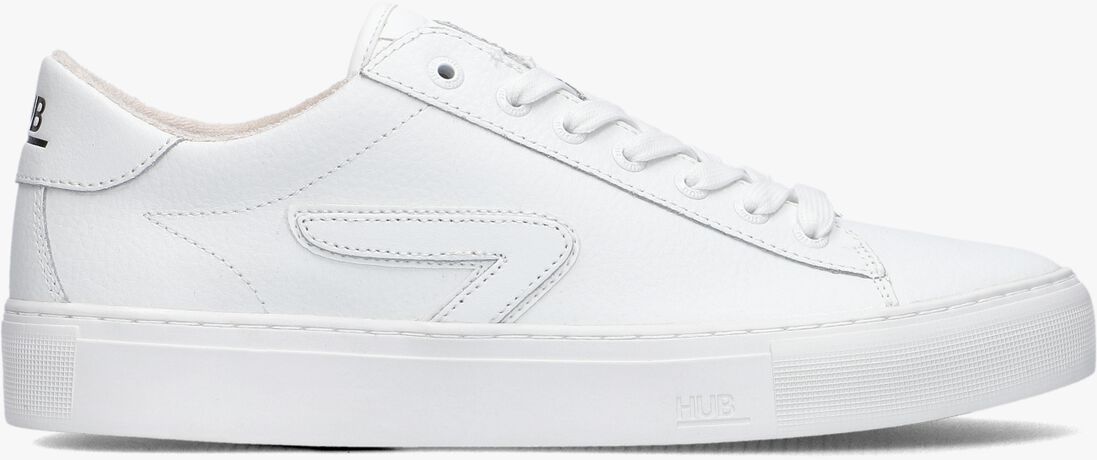 HUB witte hub lage sneakers hook-z