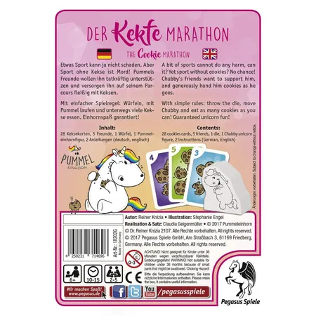 Pegasus Spiele Kartenspiel Pummeleinhorn